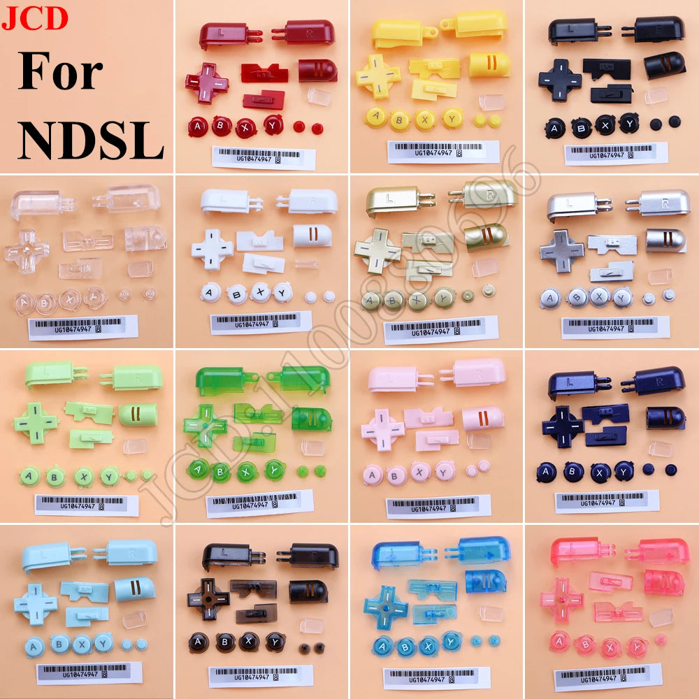 1Set Replacement A B X Y L R D Pad Cross Button Full Button 