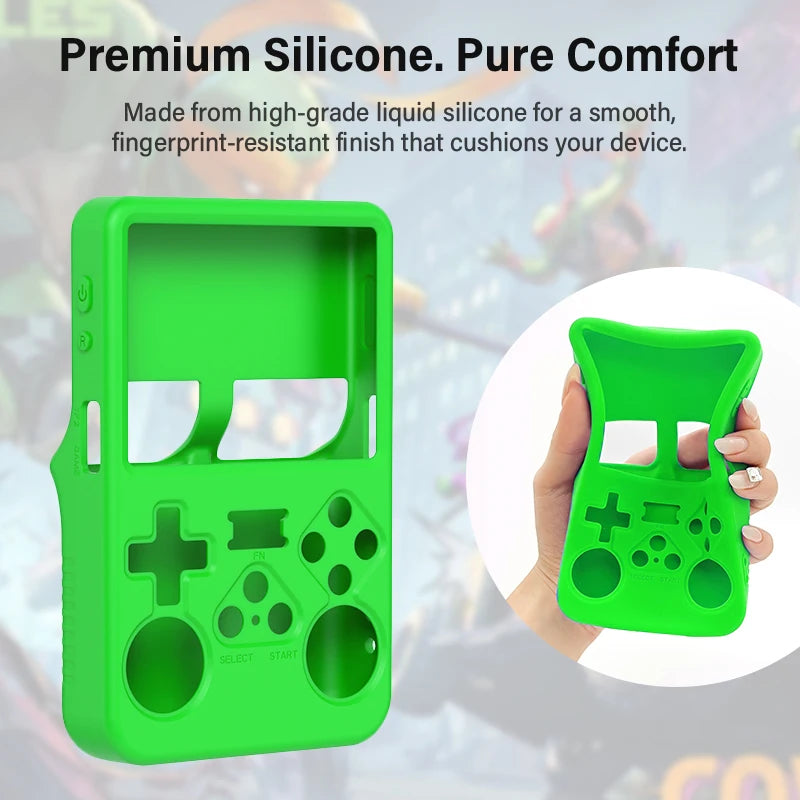 R36S Silicone Case Handheld Game Console Silicone Protective