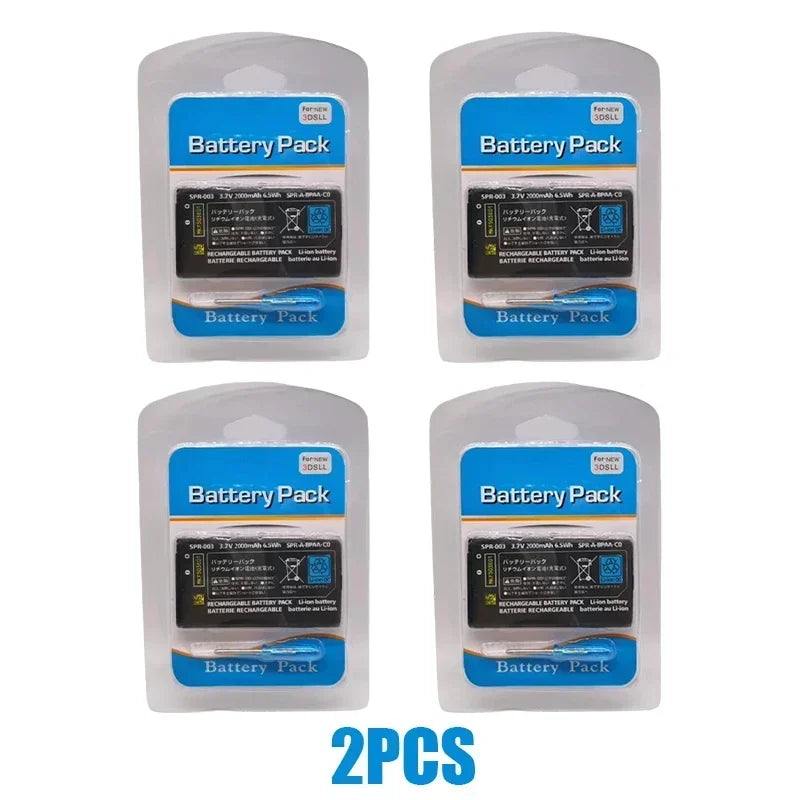 CTR-003 SPR-003 3.7V Lithium Battery Replacement For NDSL NEW 3DSLL 3DSXL N3DS 2DS GBA SP Gameboy Game Console
