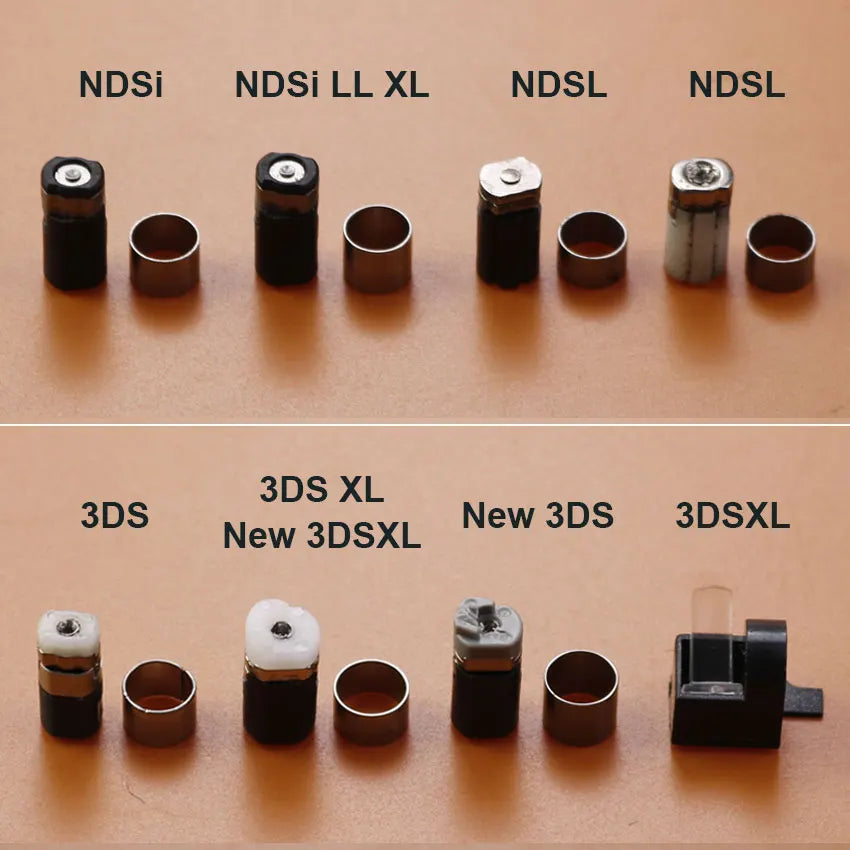 JCD 1Set Hinge Axle Shell Repair Parts For NDS Lite NDSL NDS