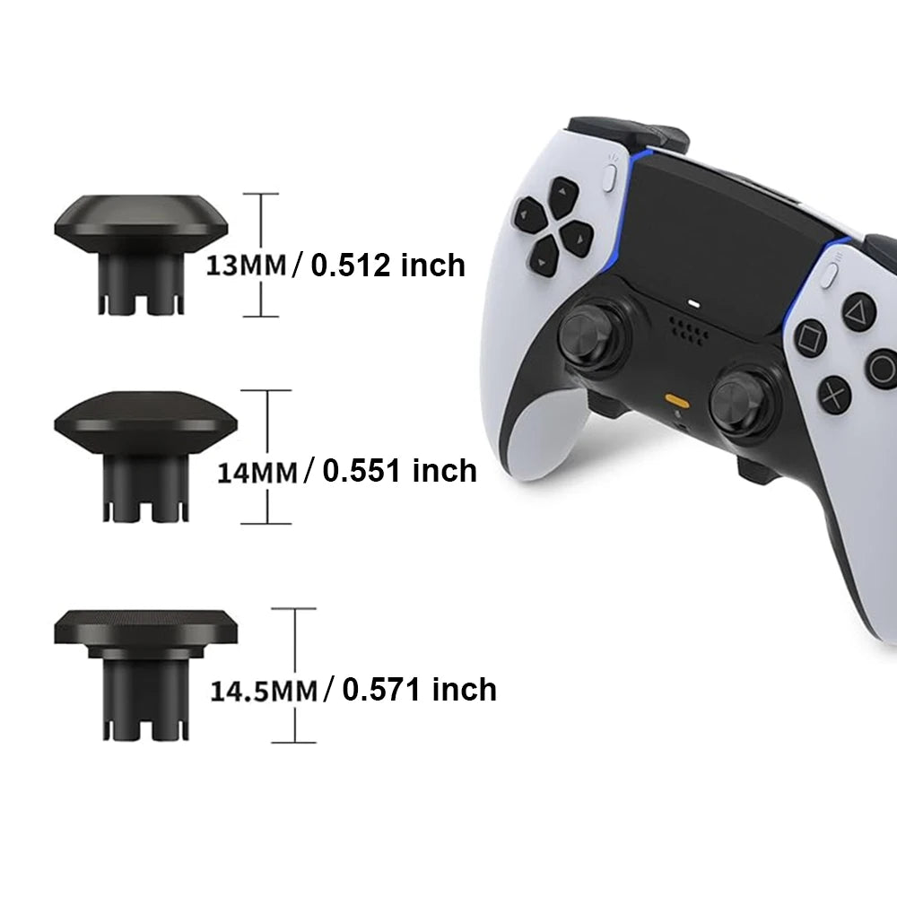 2024 NEW Metal Thumbsticks for PS5 PS4 Controller Buttons 3D