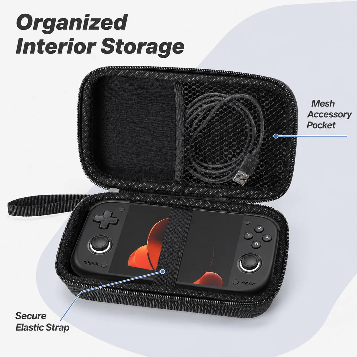 For Retroid Pocket Nova Hard Shell EVA Protective Case Shock