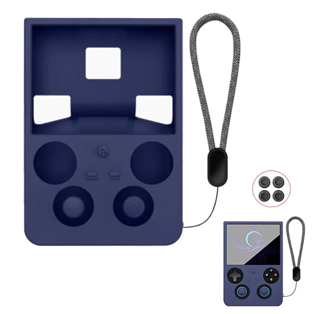 For ANBERNIC RG 477V Protective Case Cover Handheld Game Console Accessories Silicone Anti Fall Dust-proof Protective Shell