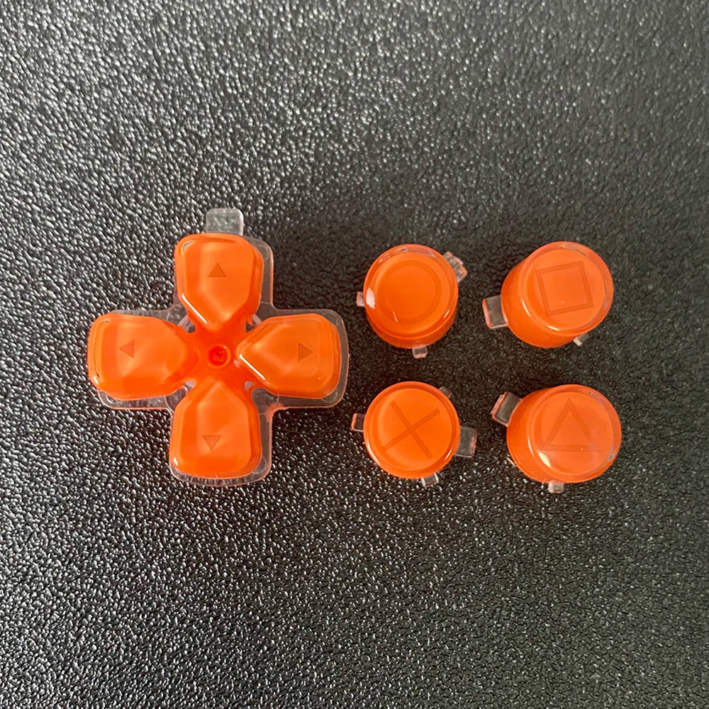 For PS5 Controller Replacement Dpad and ABXY Jelly Button Trigger Key Repair Parts For PS5 V1 V2 V3 option and Share Buttons