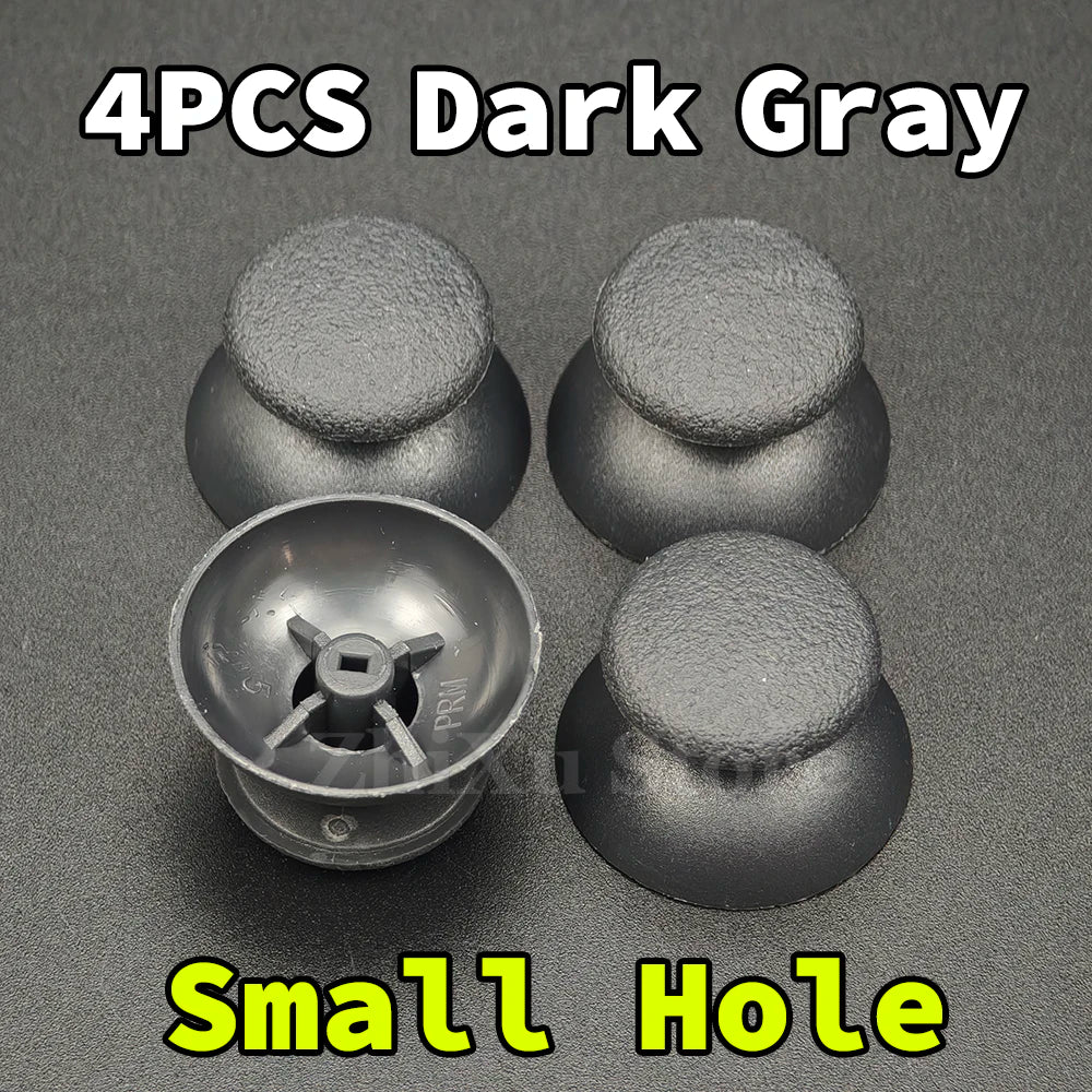 2-4pcs Replacement Analog Thumbstick Thumb Stick For PS1 Controller Black Gray Silicone Thumbstick Grips Caps