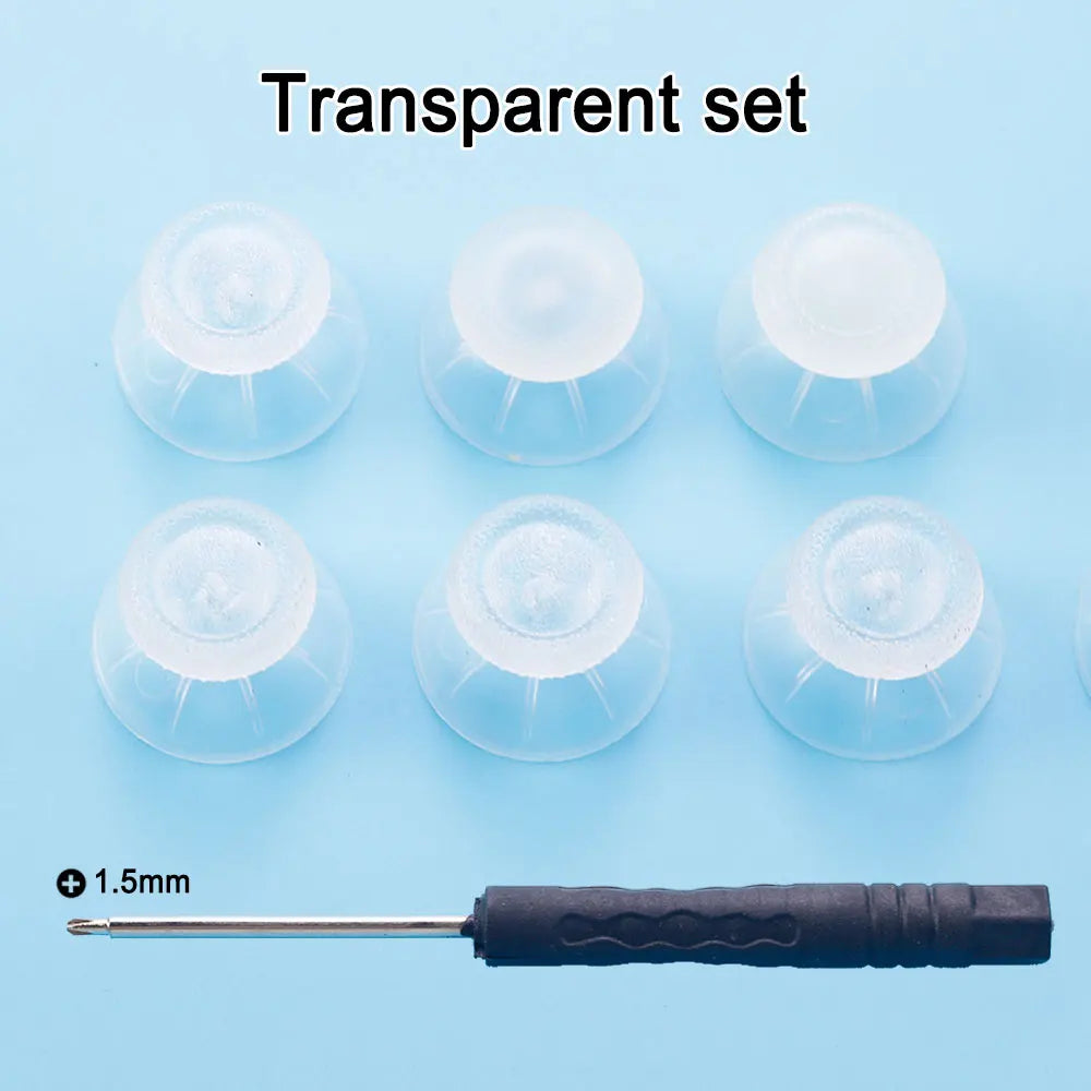 1 Set For PS5 Thumbstick Grip Cap For PlayStation 5 3D Analog Joystick Cover Controller Button Replacement Accessory