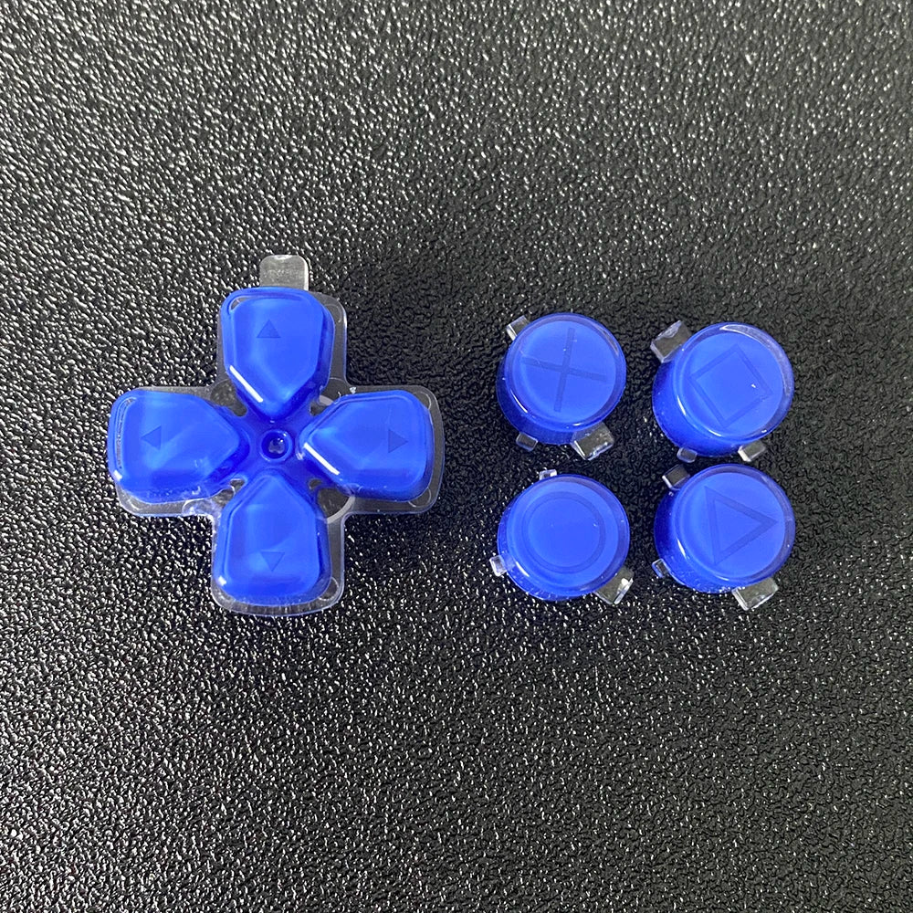 For PS5 Controller Replacement Dpad and ABXY Jelly Button Tr