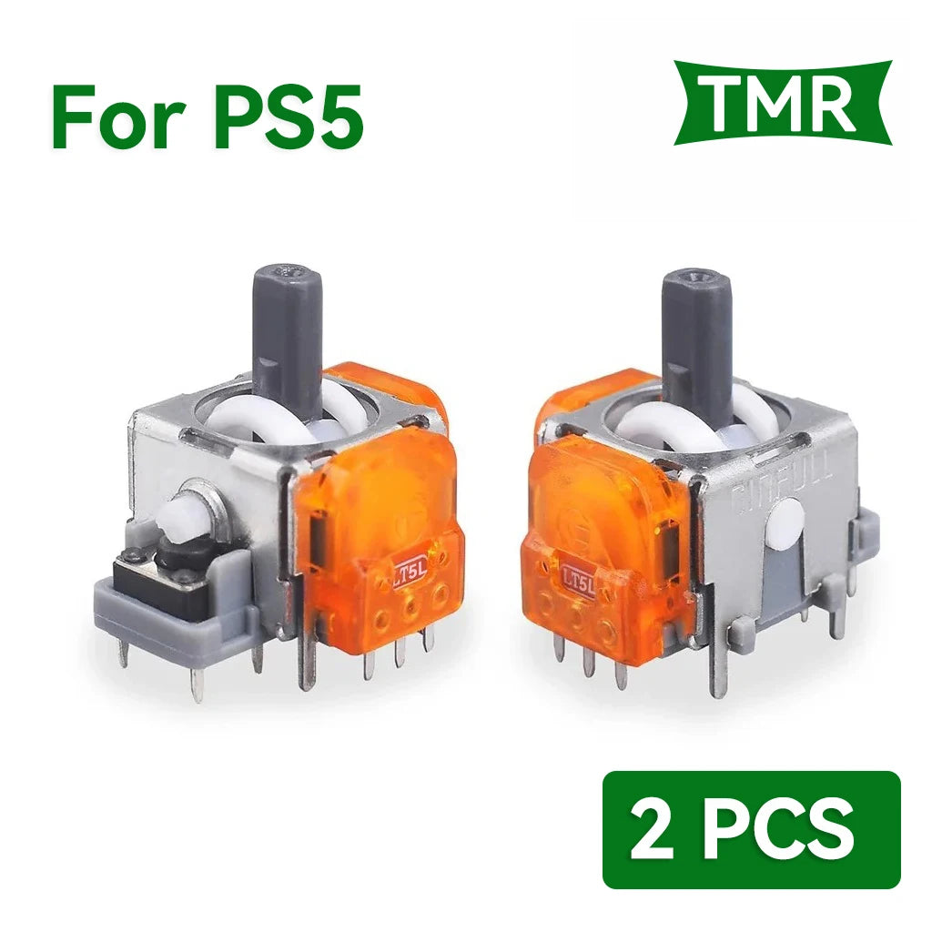 TMR Hall Effect Joystick 3D Analog Stick Sensor Replacement for PS5/PS4/Xbox Series X/S Controller Repair Accessories