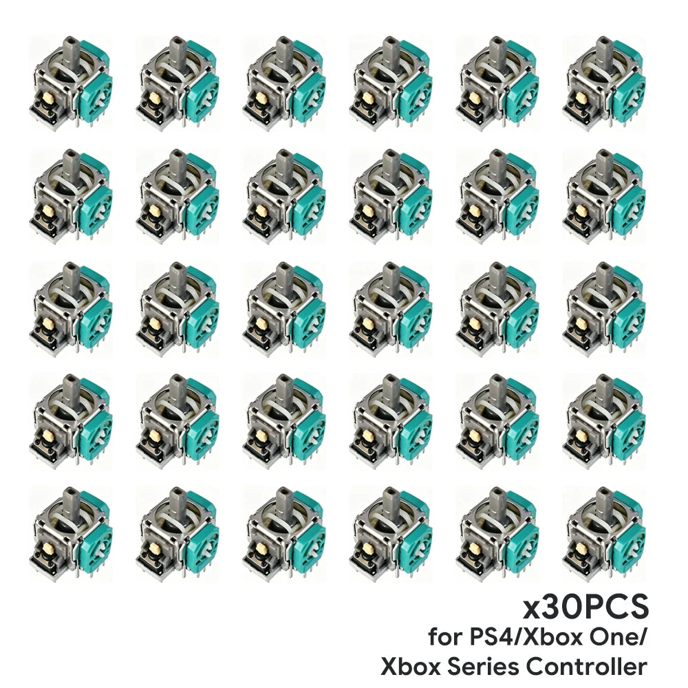 DATA FROG 10/20/30pcs Replacement 3D Analog Joystick For PS5