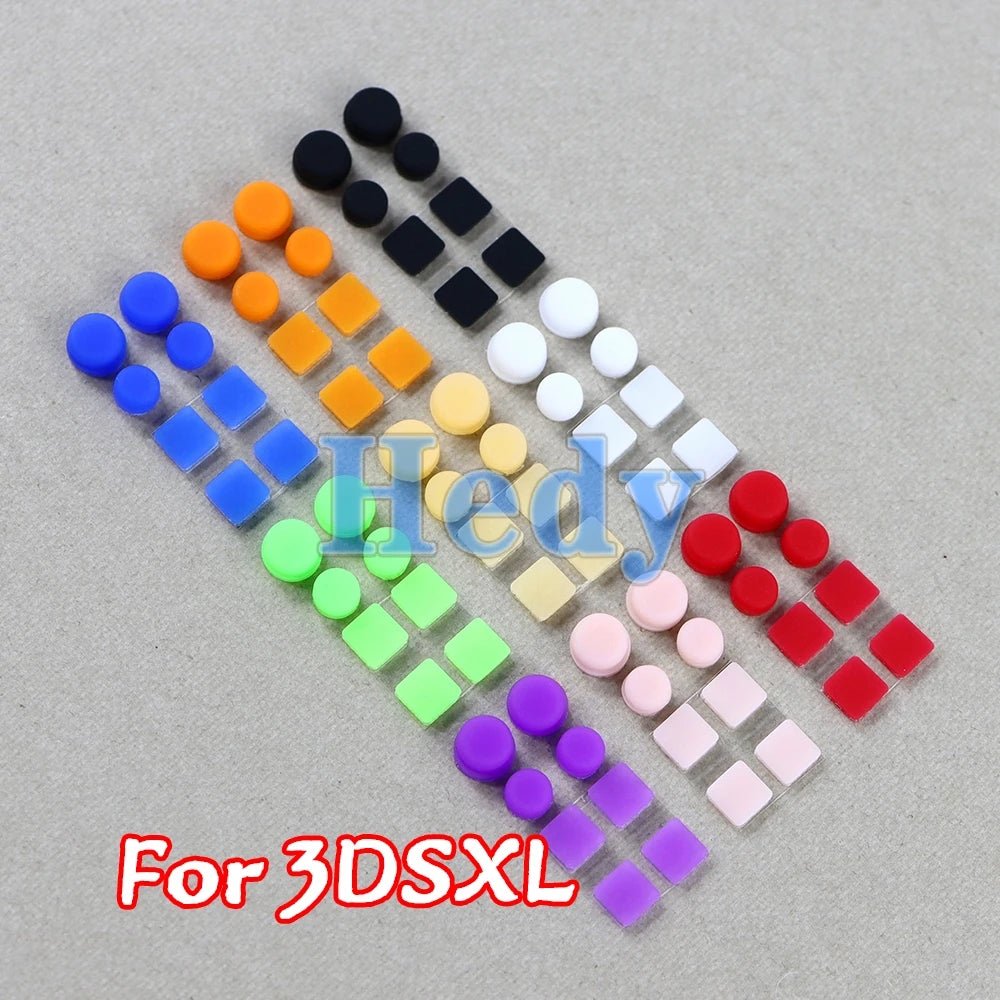 2sets New Upper and Lowe Screw Rubber Feet Cover For 3DSLL/3