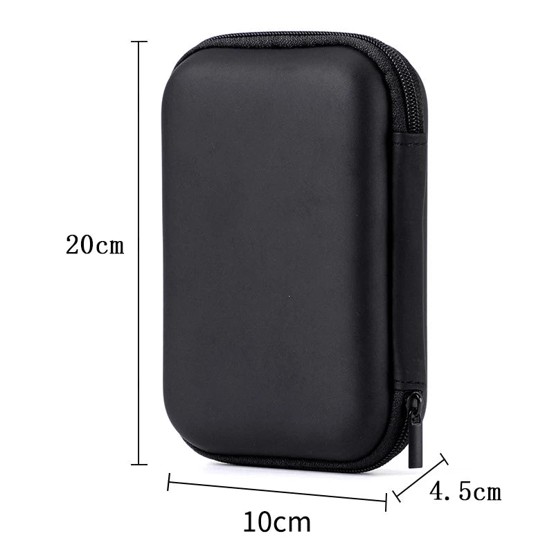 For Trimui Smart Pro Hard Carrying Case Bag+9H Tempered Glas