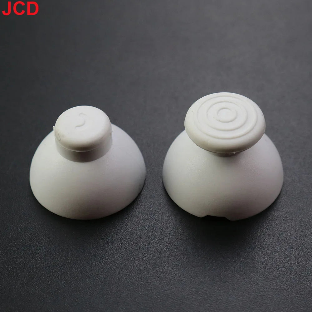 JCD 1 Pair Left And Right 3D Analog Joystick Thumb Stick Silicone Cap For GameCube For NGC GC Controller Repair Part Replacement