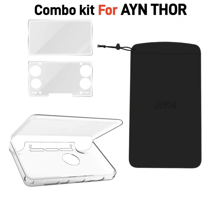 AYN THOR Gaming Console Accessory Bundle Ergonomic TPU Grip 