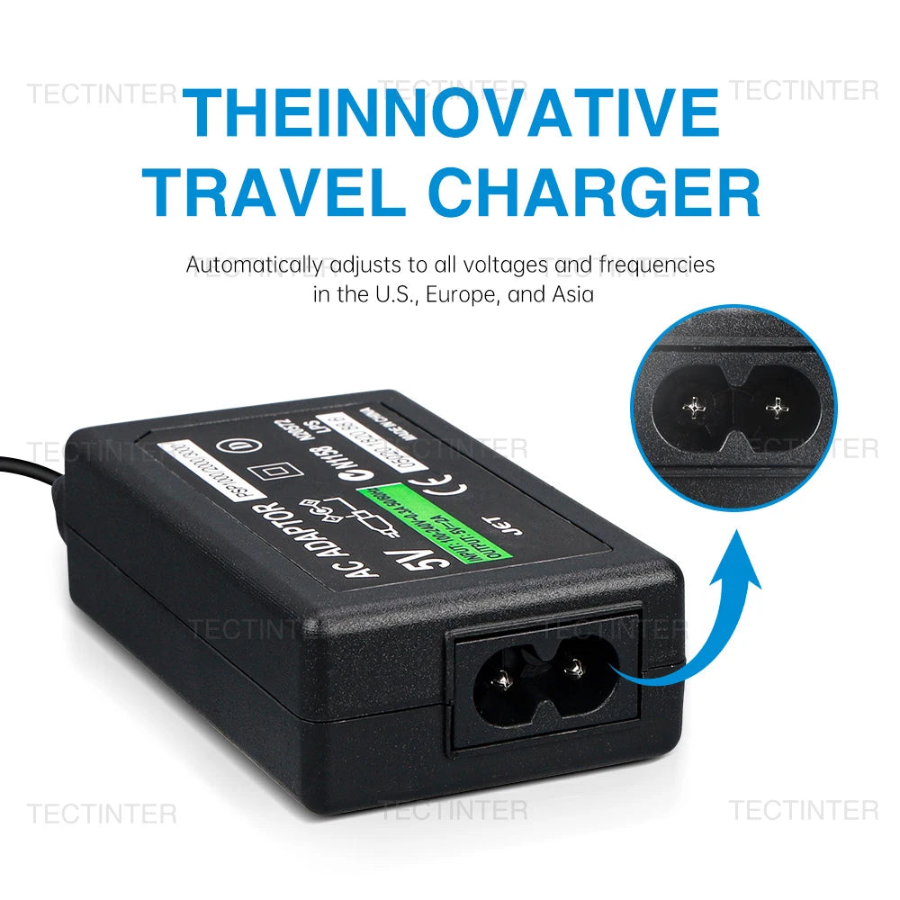 EU US Plug AC Adapter Wall Charger for PSP Charger Power Sup