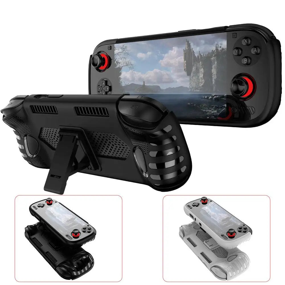 For AYN Odin 3 TPU Case Anti-Slip Ergonomic Grip Gaming Cons
