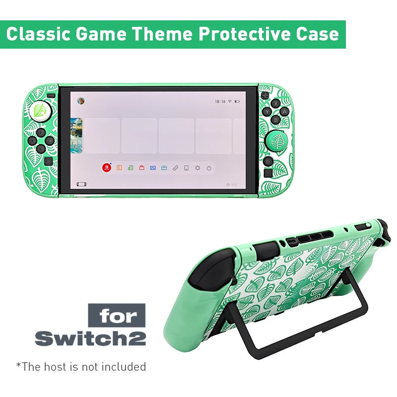 2025 Animal Theme Storage Bag for NS Switch 2 Protective Shell Cover Skin Carrying Case for NS Switch 2 Game Accessories
