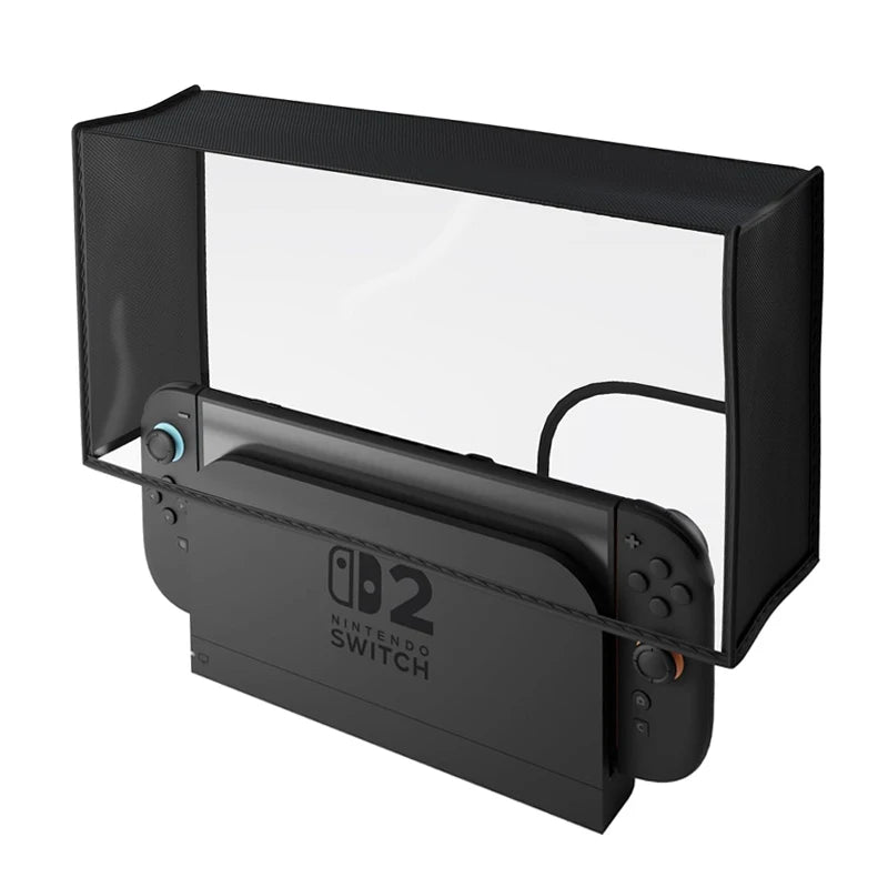 Anti-Scratch Dust Cover for Nintendo Switch 2 Console and TV Dock Dustproof Protective Case Sleeve for Switch 2 NS OLED