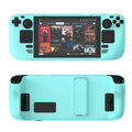 (Hot Stock) New Colorful Protective Case For Steam Deck OLed Game Console Protective Cover For Steam Deck Shell with Bracket