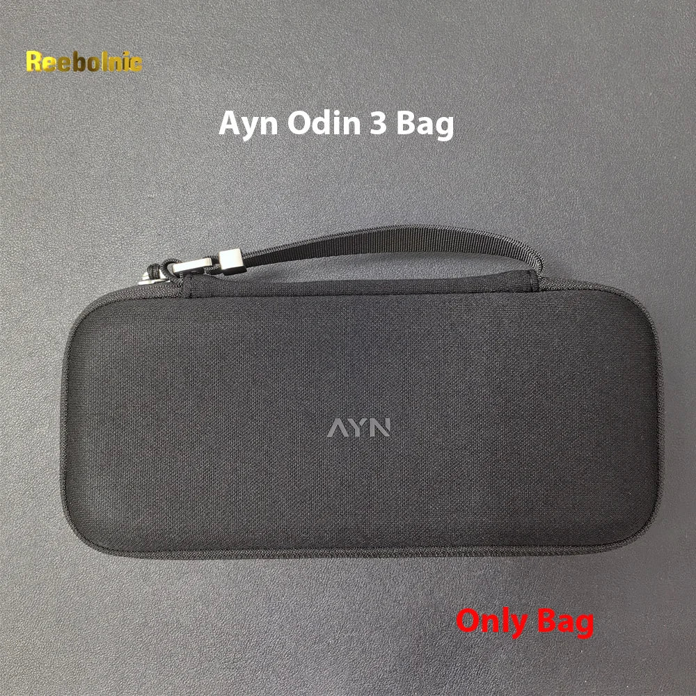 Reebolnic Ayn Odin 3 Bag Portable Carry Case for Odin3 Official Accessories TPU Shell Bag Protector for Handheld Game Console