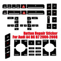For Audi A4 B6 B7 Repair Sticker 2000 To 2008 Power Window S