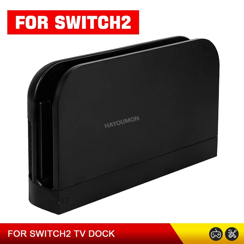 New Black TV Dock Charger Station Stand For Switch 2 Chargin