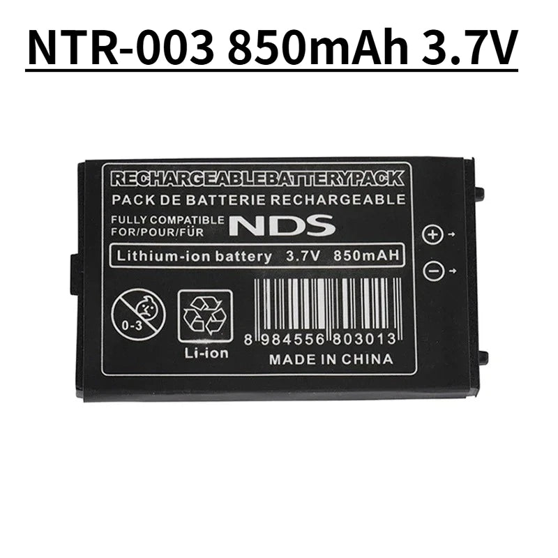 NTR 003 Rechargeable Lithium Battery 3.7V 850mAh NTR-003 Pac