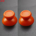 JCD 2pcs 3D Analog Joystick Stick For PS5 Controller Analogue Thumbsticks Caps Mushroom Game Head Rocker Replacement