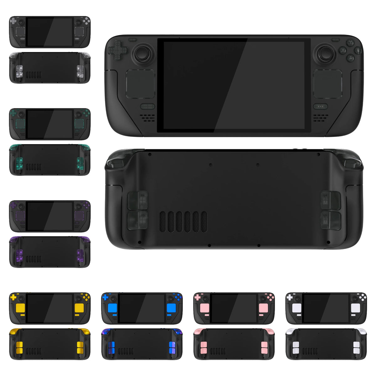 eXtremeRate Replacement Full Set Buttons for Steam Deck OLED