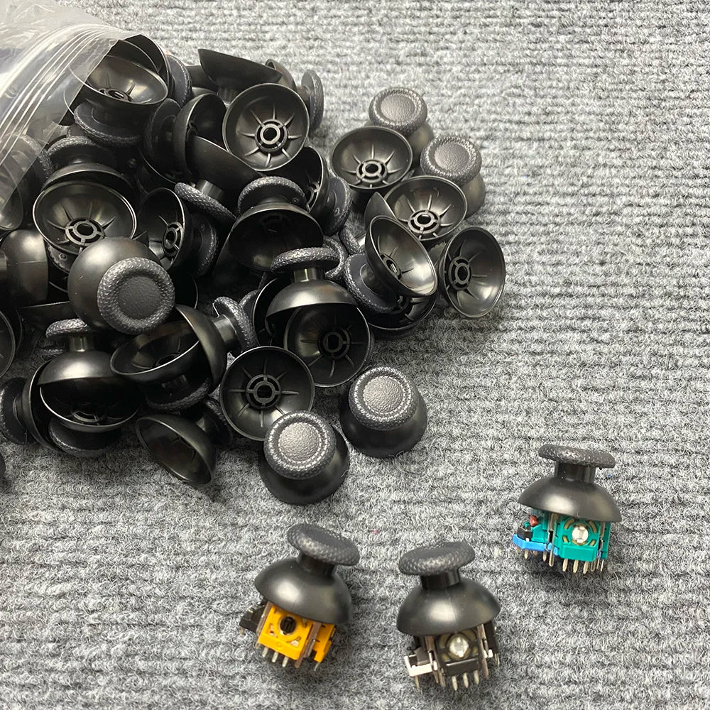 10-100Pcs For PS4 PS5 Analog Cover 3D Shell Thumb Stick Joys