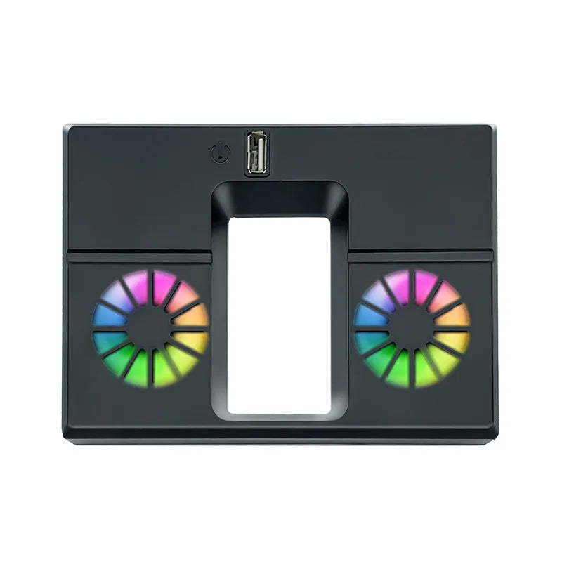 Cooling Fan for Xbox Series X Game Console Accessories Colorful Cooler W Dual Controller Charger Dock Station Vertical Stand