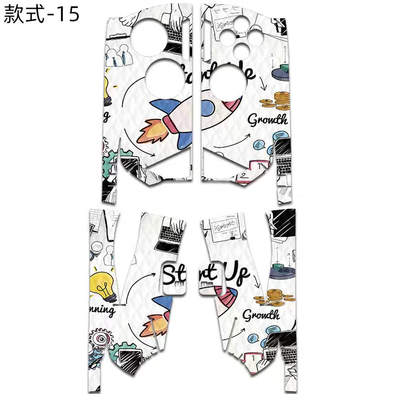 Pre-cut Anti-Slip Skin Sticker For 2025 MSI Claw 8 Ai Handheld Game Console Anti-Sweat Film