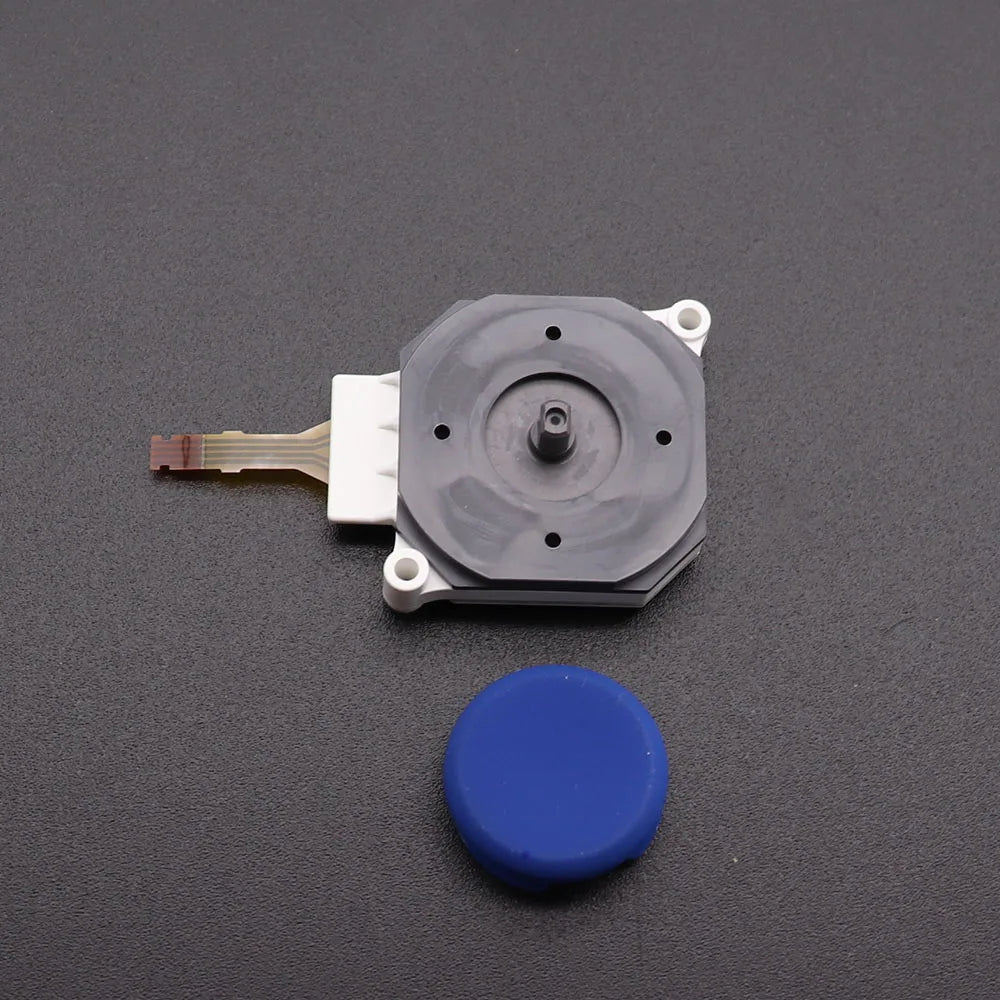 3D Analog Joystick + Stick Grip Cap Control Cover Button Rep
