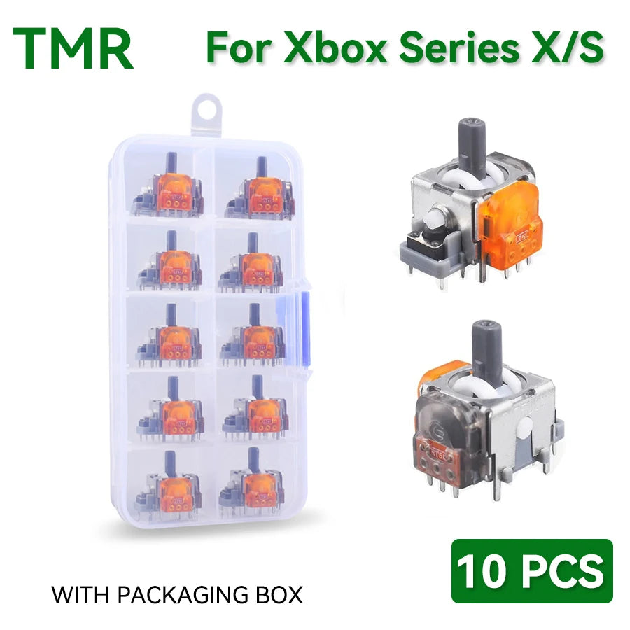 2-4-10PCS TMR Hall Effect Joystick 3D Analog Stick Sensor Replacement for PS5/PS4/Xbox Series X/S Controller Upgrade Accessories