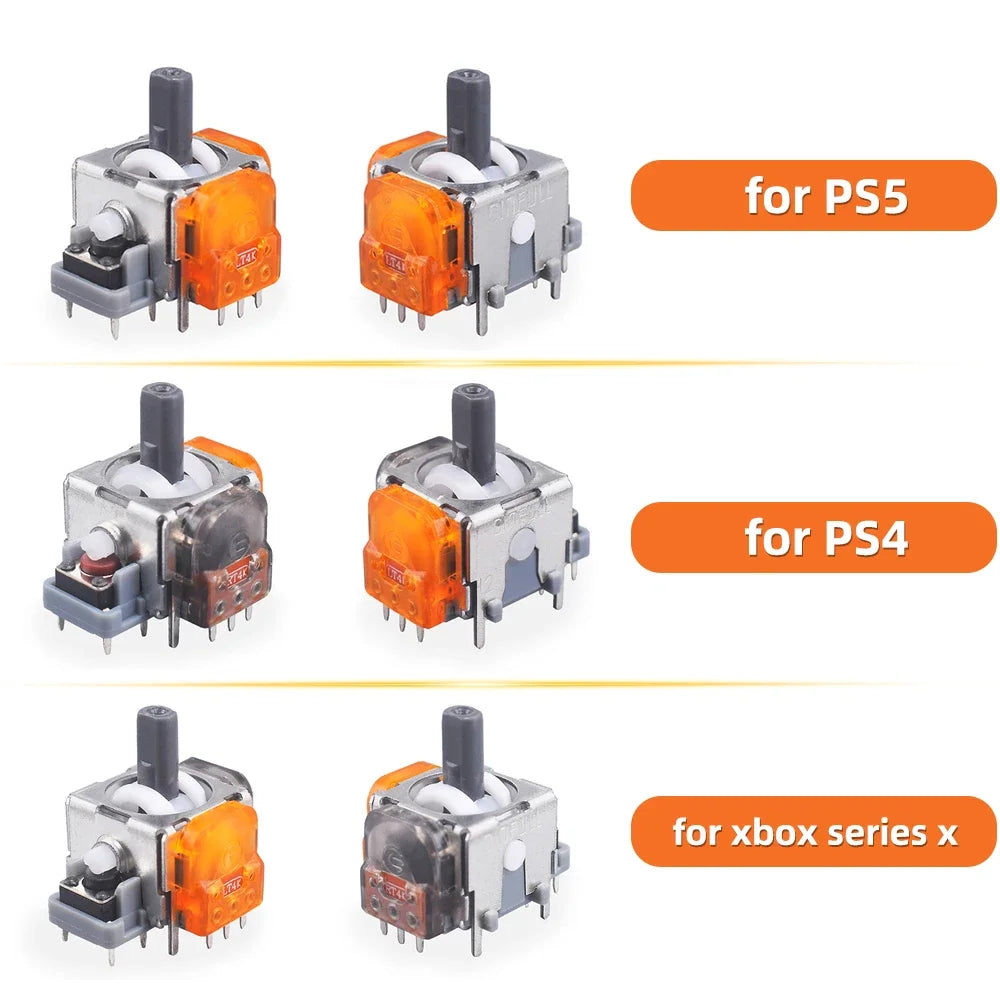 2-10Pcs Replacement TMR Effect Joystick 3D Analog Stick for 