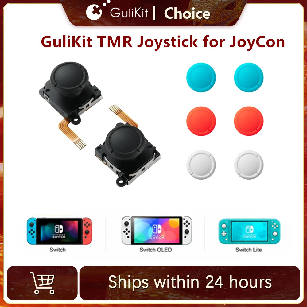 GuliKit TMR Sensing Joystick for JoyCon Replacement No Drift