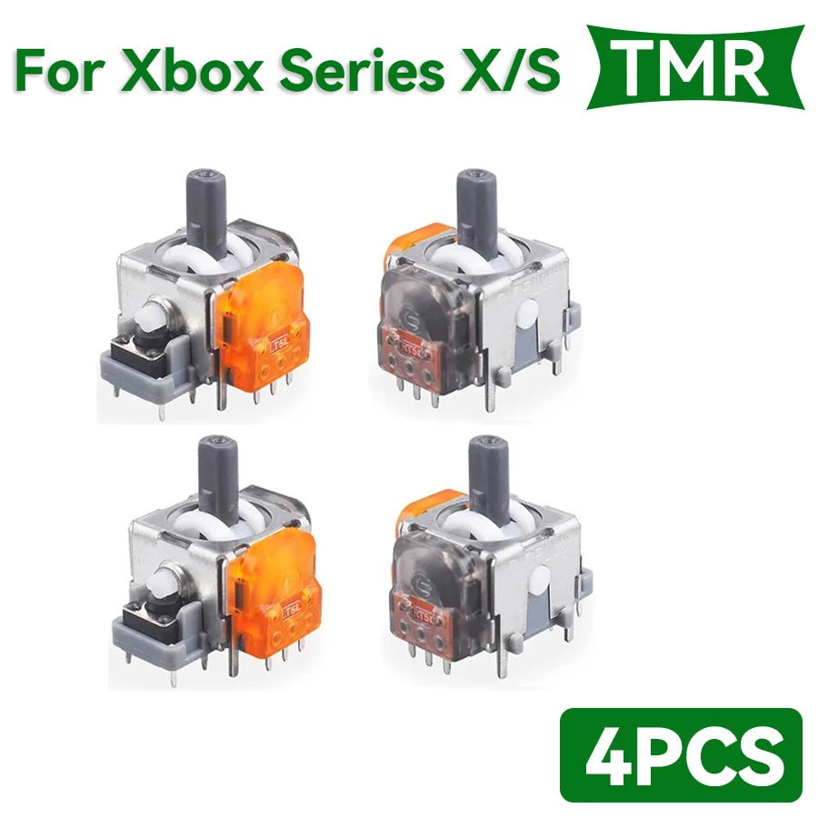 2-4-10PCS TMR Hall Effect Joystick 3D Analog Stick Sensor Replacement for PS5/PS4/Xbox Series X/S Controller Upgrade Accessories