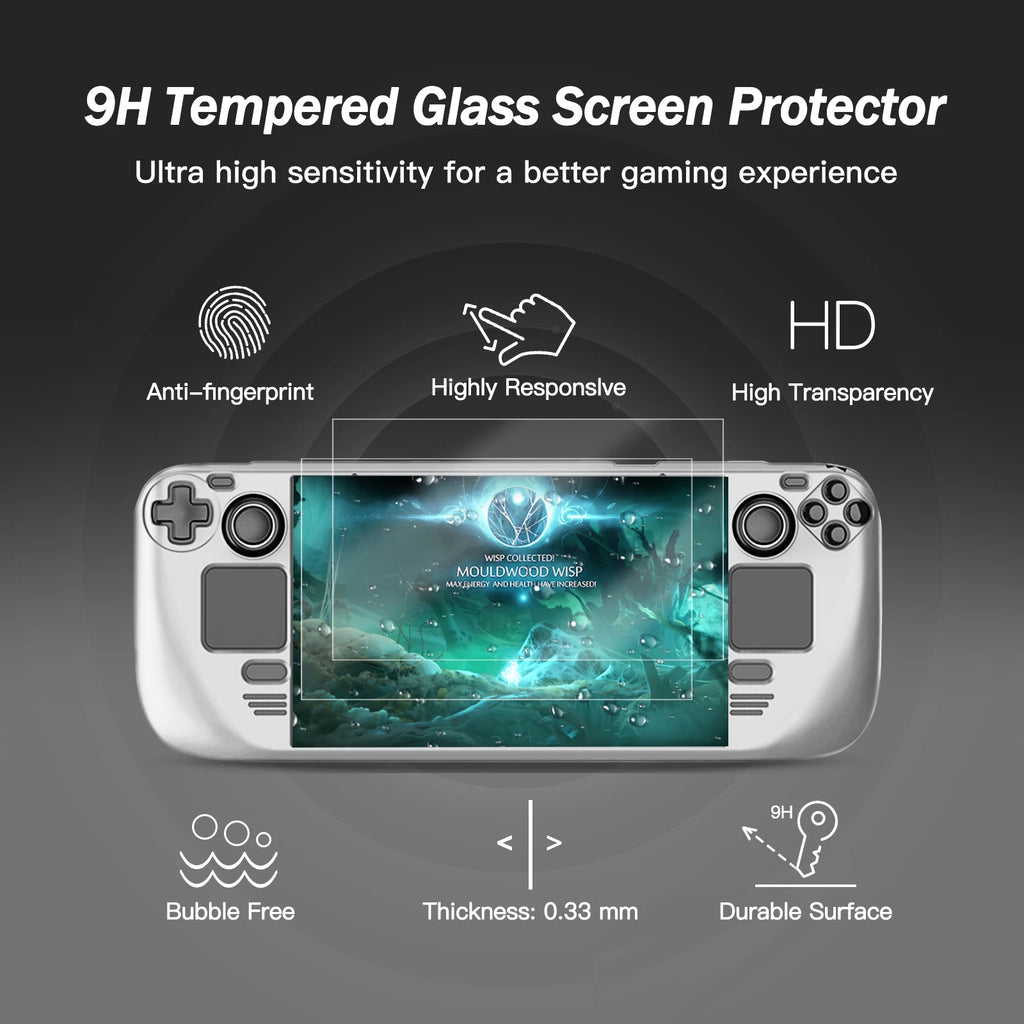 For Steam Deck LCD (2022) OLED (2023) Case Drop & Scratch Re