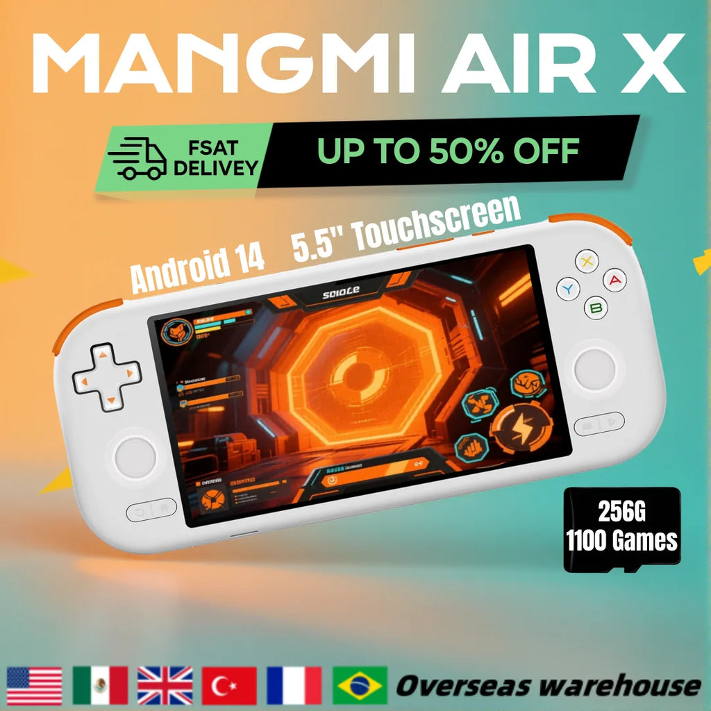 MANGMI AIR X Handheld Game Console Qualcomm Snapdragon 662 5