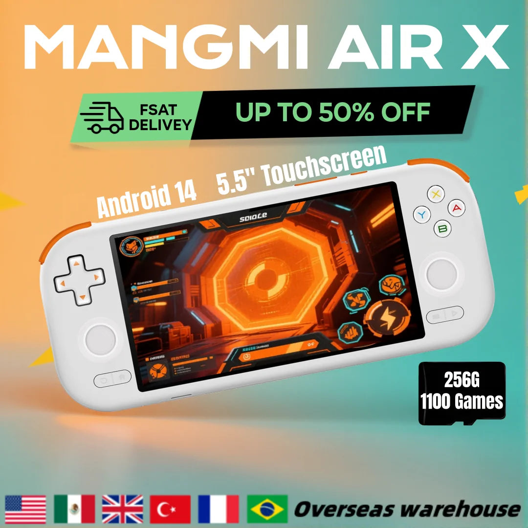 MANGMI AIR X Handheld Game Console Qualcomm Snapdragon 662 5