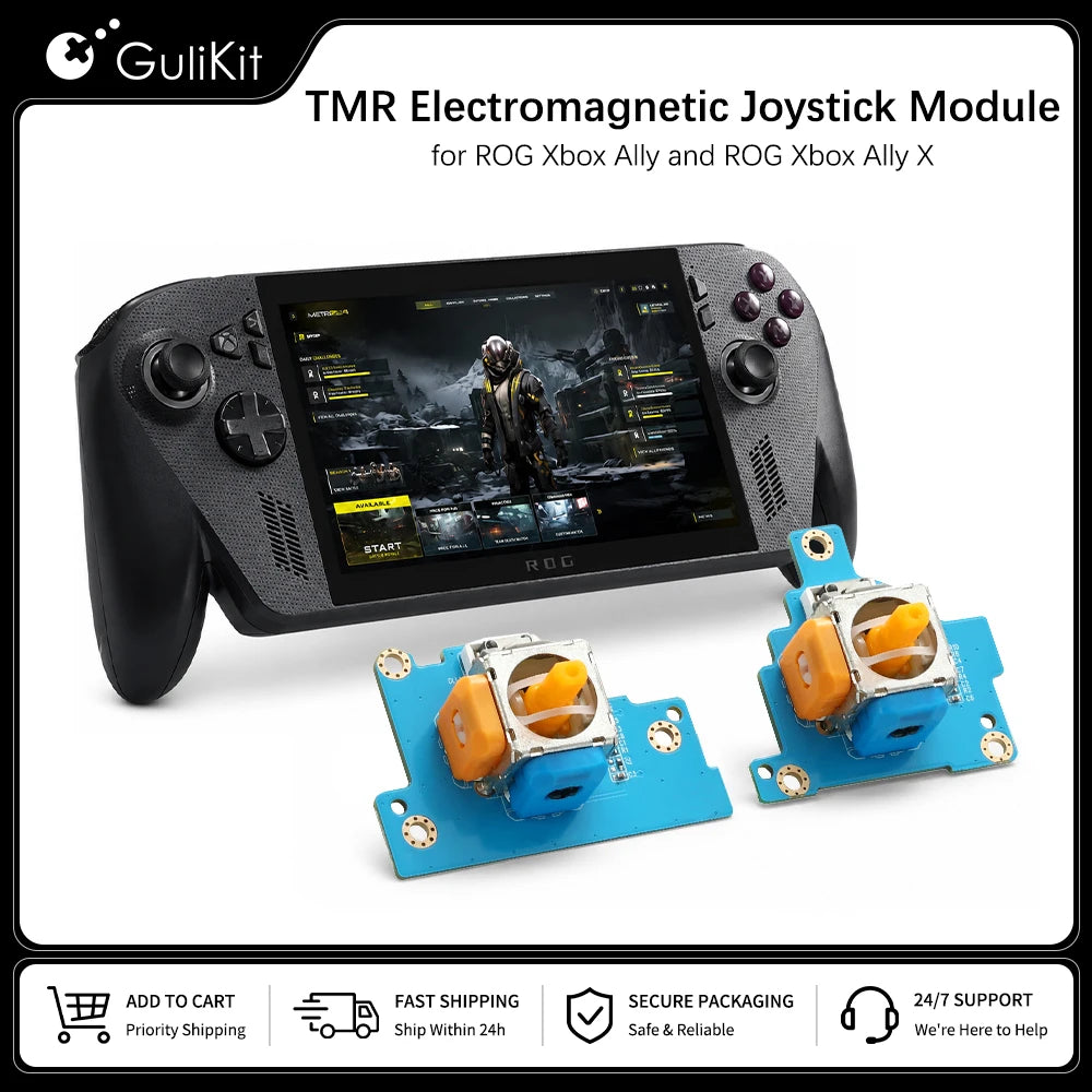GuliKit TMR Electromagnetic Joystick Module for ROG Xbox All