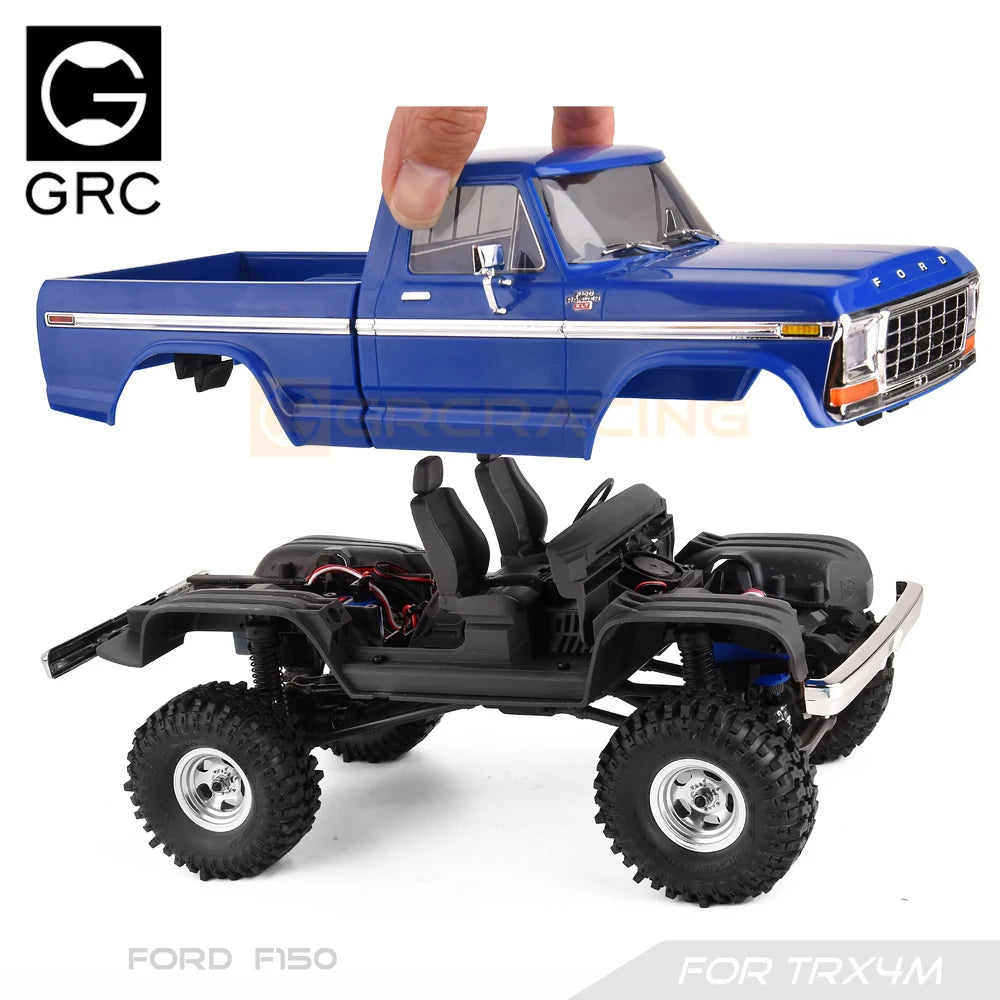 Rc Crawler Car Traxxas 1/18 Trx4m F150 Interior (3d Printing