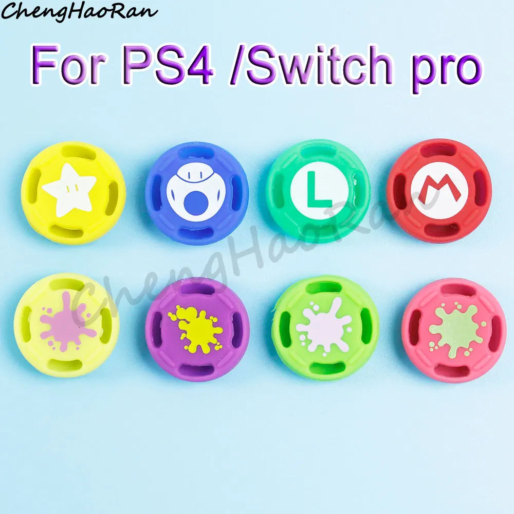 6pcs/ lot For Switch Joy-con Controller Splatoon 2 For PS4 C