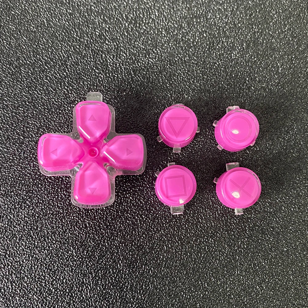For PS5 Controller Replacement Dpad and ABXY Jelly Button Trigger Key Repair Parts For PS5 V1 V2 V3 option and Share Buttons