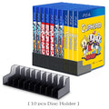 PS5 PS4 Game Card Disc Box Universal Stand 10 Piece Game CD 