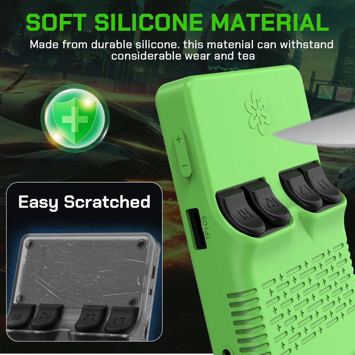 R36s Silicone Case Premium Case For R36S Handheld Game Conso