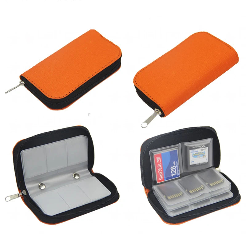 22 in 1 Game Memory Card Storage Bag Carrying Case Holder fo