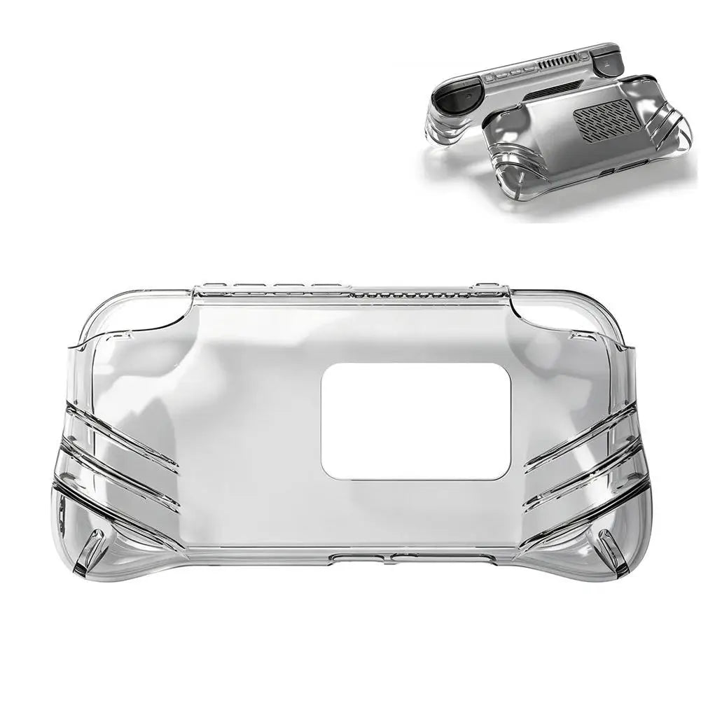 For Retroid Pocket Nova Clear Protective Case Ergonomic Grip Cover Anti-Scratch Heat Dissipation Handheld Game Console Shell