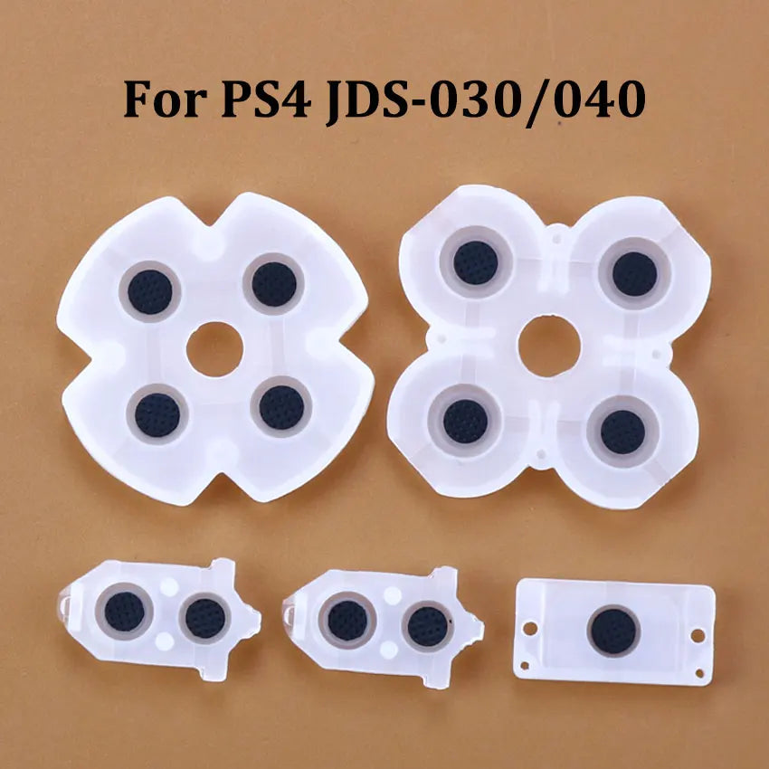 JCD For PS4 JDM-001/010 JDS-030/040/050/055 Silicone Conductive Rubber Button D Pad For PS5 PS4 Pro PS3 PS2 PSP1000 Controller
