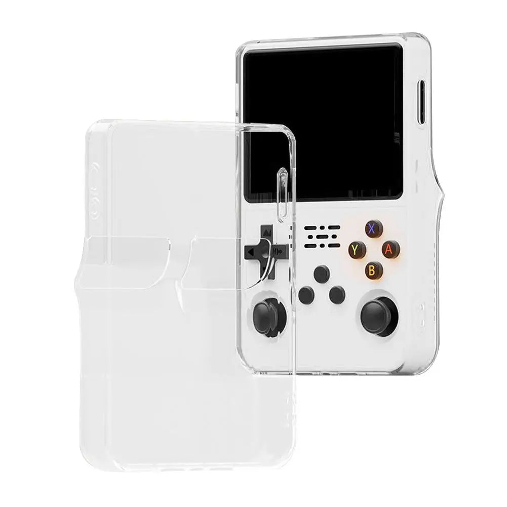 for r36s Protective Case Transparent Handheld Game Console P