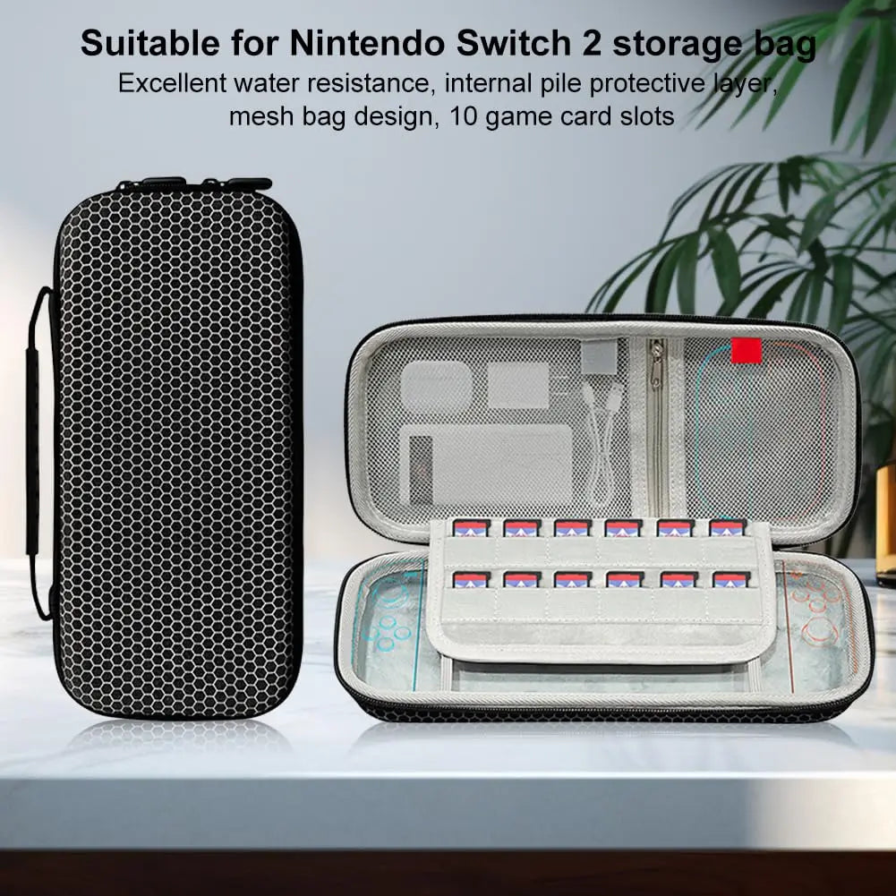 Hard Shell Carrying Case for NS Switch 2 Games Console Porta